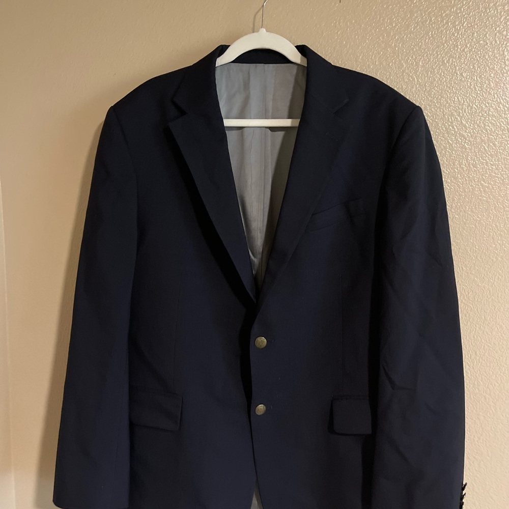 Gorgeous Oscar de la Renta -  Classic Navy Men's Blazer